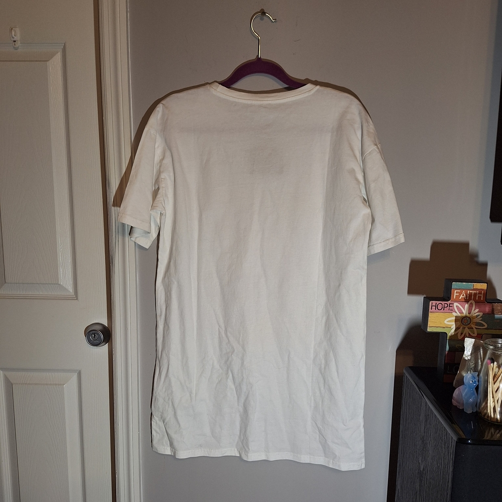 Blue B. Collection White T-shirt with Red Sequin & Fringe Cowboy Boot Design - Picture 2 of 13